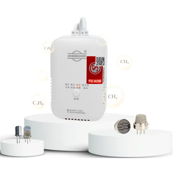 Gāzes noplūdes detektors | metāna (CH₄) un LPG noteikšana | līdz 10 m | skaņas + gaismas signāls | 230V AC | automātiska atiestatīšana | sienas montāža 2 Gāzes noplūdes detektors | metāna (CH₄) un LPG noteikšana | līdz 10 m | skaņas + gaismas signāls | 230V AC | automātiska atiestatīšana | sienas montāža 2