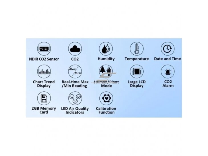 Skaitmeninis | išmanus CO2 | temperatūros | drėgmės | oro kokybės matuoklis | jutiklis | 5VDC | 0-5000PPM | 0...+50°C | 0...95%H | 3 in 1 | Tuya | juodas 1 Skaitmeninis | išmanus CO2 | temperatūros | drėgmės | oro kokybės matuoklis | jutiklis | 5VDC | 0-5000PPM | 0...+50°C | 0...95%H | 3 in 1 | Tuya | juodas 1