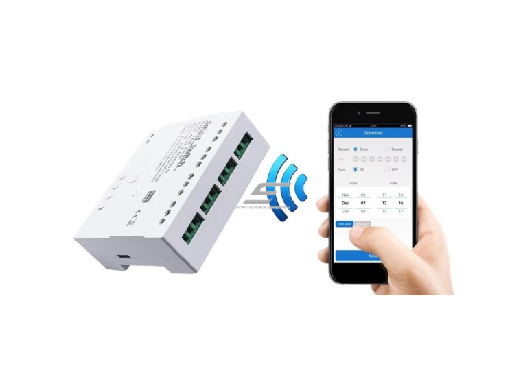 Išmanus WiFi relių modulis | 4 kanalų | 230V | Tuya Smart Life | RF pultelio valdymas | 10A | 2200W | automatiniam elektros įrenginių valdymui 1 Išmanus WiFi relių modulis | 4 kanalų | 230V | Tuya Smart Life | RF pultelio valdymas | 10A | 2200W | automatiniam elektros įrenginių valdymui 1