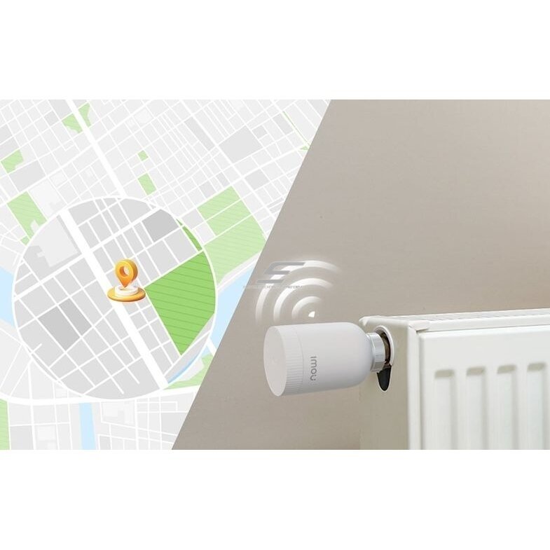 Viedais | Bezvadu radiatora termostats | Vārsts | Wi-Fi | ZigBee | IOT-TRV1-EU IMOU 4 Viedais | Bezvadu radiatora termostats | Vārsts | Wi-Fi | ZigBee | IOT-TRV1-EU IMOU 4