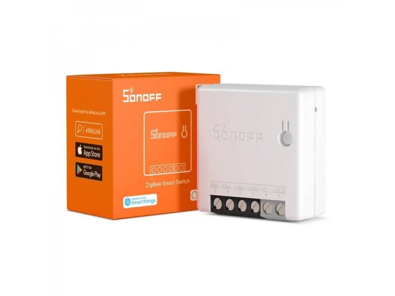 Išmanus nuotolinis jungiklis | 1 kanalo | 10A | 2200W | 100-240V | Wi-Fi | Zigbee | SONOFF | ZBMINI | 6920075776133 Išmanus nuotolinis jungiklis | 1 kanalo | 10A | 2200W | 100-240V | Wi-Fi | Zigbee | SONOFF | ZBMINI | 6920075776133