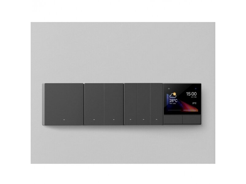 Išmanus | nuotolinis sieninis jungiklis | 2 klavišų | 2x5A | 2200W | 100-240VAC | juodas | Wi-Fi | SONOFF | M5-2C-80 | 6920075777079 3 Išmanus | nuotolinis sieninis jungiklis | 2 klavišų | 2x5A | 2200W | 100-240VAC | juodas | Wi-Fi | SONOFF | M5-2C-80 | 6920075777079 3