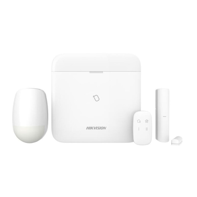 Viedā | Bezvadu drošības sistēmas komplekts | Centrāle + Tālvadības pults + Kustības sensors + Magnētiskais sensors | Hikvision DS-PWA96-KIT-WE AX PRO Viedā | Bezvadu drošības sistēmas komplekts | Centrāle + Tālvadības pults + Kustības sensors + Magnētiskais sensors | Hikvision DS-PWA96-KIT-WE AX PRO