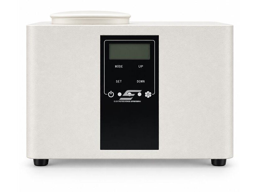 Išmanus pramoninis aromato difuzorius | 10W | 12VDC | 500ml | 500-1000m³ | 235x185x110mm | baltas | Bluetooth