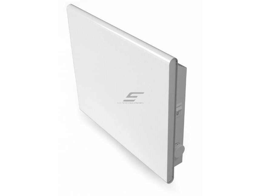 Išmanus pastatomas / pakabinamas elektrinis radiatorius su termostatu | 600W | 230V | 330x554x97mm | Bluetooth | IP24 | baltas | ADAX ECO 06 KBT