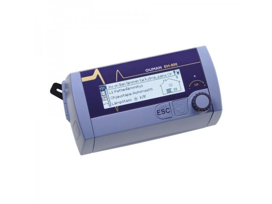 Išmanus elektroninis šildymo valdiklis | 24VDC | Ouman | EH-800