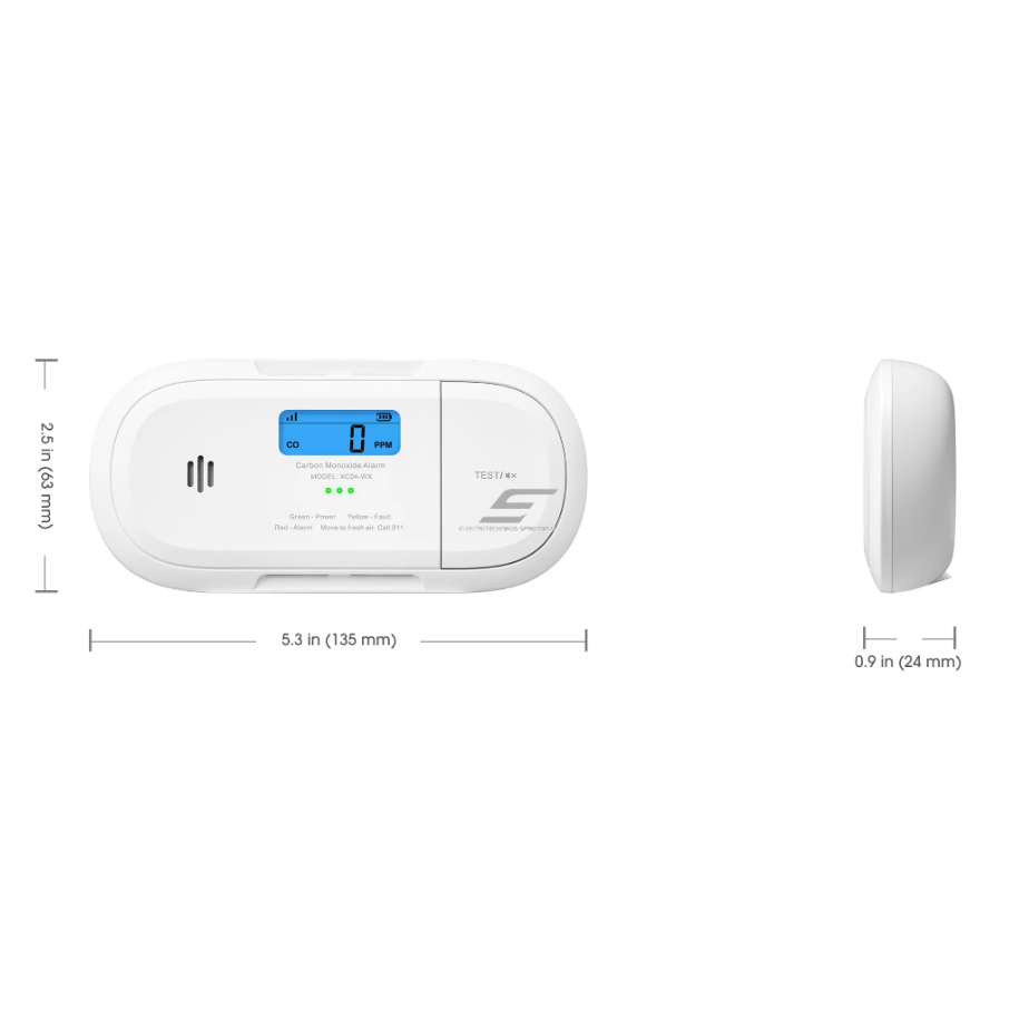 Nutikas | Juhtmevaba | Digitaalne autonoomne CO süsinikmonooksiidi andur | detektor | Wi-Fi | X-Sense XC04-WX 3 Nutikas | Juhtmevaba | Digitaalne autonoomne CO süsinikmonooksiidi andur | detektor | Wi-Fi | X-Sense XC04-WX 3