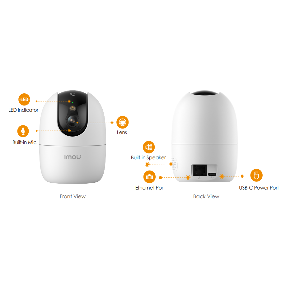 Умная | IP-камера видеонаблюдения 5MP | PT | Wi-Fi | IPC-S2EP-5R1S IMOU 1 Умная | IP-камера видеонаблюдения 5MP | PT | Wi-Fi | IPC-S2EP-5R1S IMOU 1