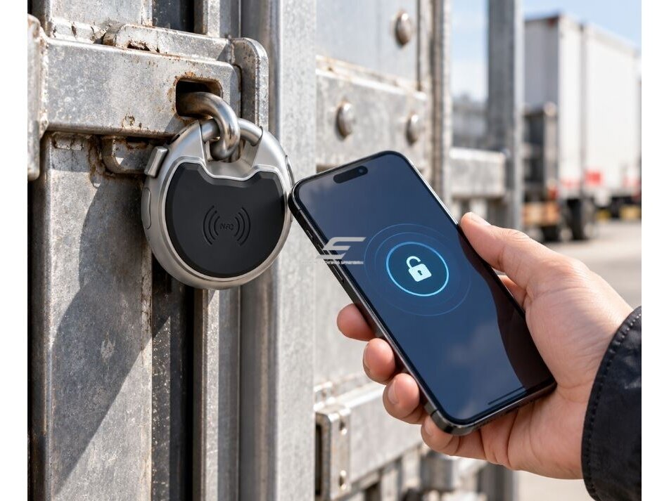 Išmani pakabinama spyna | su NFC programėlės | mechaninio rakto atrakinimu | 87,8x78,5x30,6mm | IP66 6 Išmani pakabinama spyna | su NFC programėlės | mechaninio rakto atrakinimu | 87,8x78,5x30,6mm | IP66 6