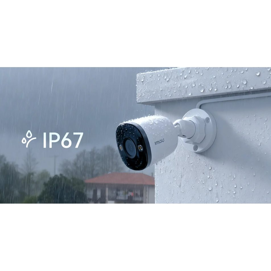 Kamera monitoringu IP PoE | 4K | IP67 | Bullet | z noktowizją | mikrofonem | głośnikiem | syreną | MicroSD do 512GB | do użytku zewnętrznego i wewnętrznego | IMOU | IPC-PS3EP-8Q0 2