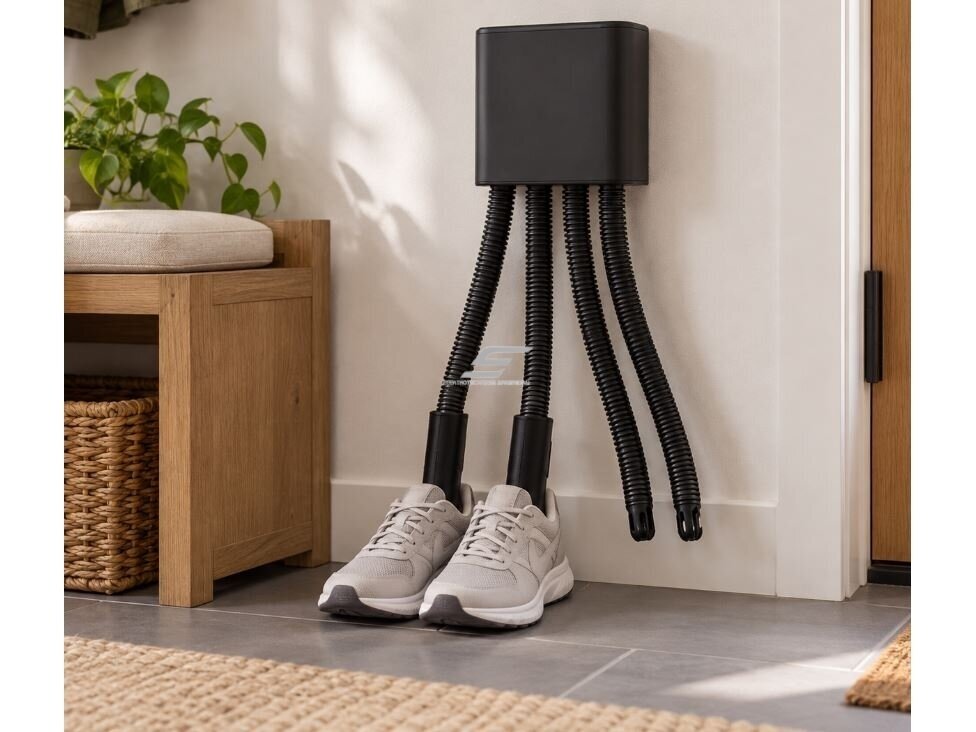 Elektrinis avalynės | batų džiovintuvas su laikmačiu | 220W | 230V | 100x225x865mm | IP20 | juodas | ADAX ST3D Black 2 Elektrinis avalynės | batų džiovintuvas su laikmačiu | 220W | 230V | 100x225x865mm | IP20 | juodas | ADAX ST3D Black 2