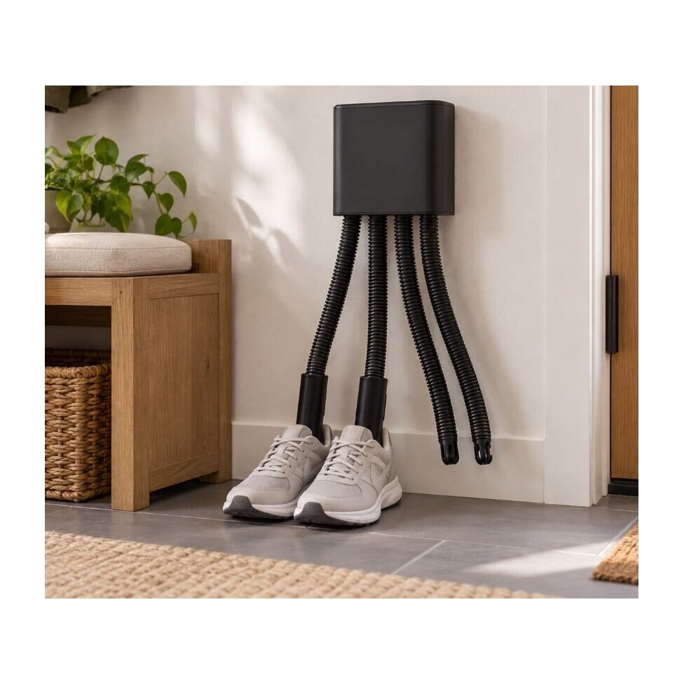 Elektriline jalatsikuivati taimeriga | 220W | 230V | 100x225x865mm | IP20 | must | ADAX ST3D Black 2 Elektriline jalatsikuivati taimeriga | 220W | 230V | 100x225x865mm | IP20 | must | ADAX ST3D Black 2