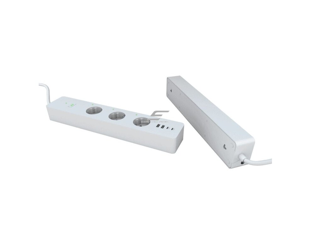 Išmanus Wi-Fi ilgiklis | kištukinis lizdas | 3xSchuko | 2xUSB-A + 2xUSB-C | 3680W | 16A | su elektros energijos apskaita | IP20 | baltas | TUYA | Smart Life | WOOX | R6132 1 Išmanus Wi-Fi ilgiklis | kištukinis lizdas | 3xSchuko | 2xUSB-A + 2xUSB-C | 3680W | 16A | su elektros energijos apskaita | IP20 | baltas | TUYA | Smart Life | WOOX | R6132 1