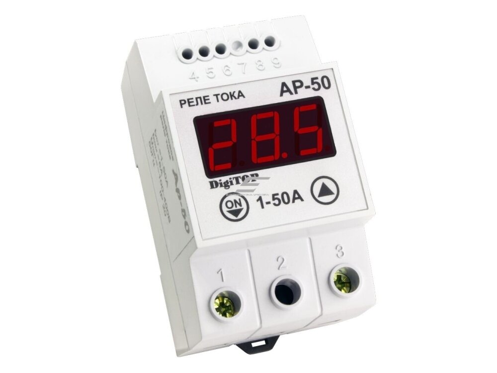 Modulinė | skaitmeninė srovės rėlė | 50A | DIN | DigiTop | AR-50A