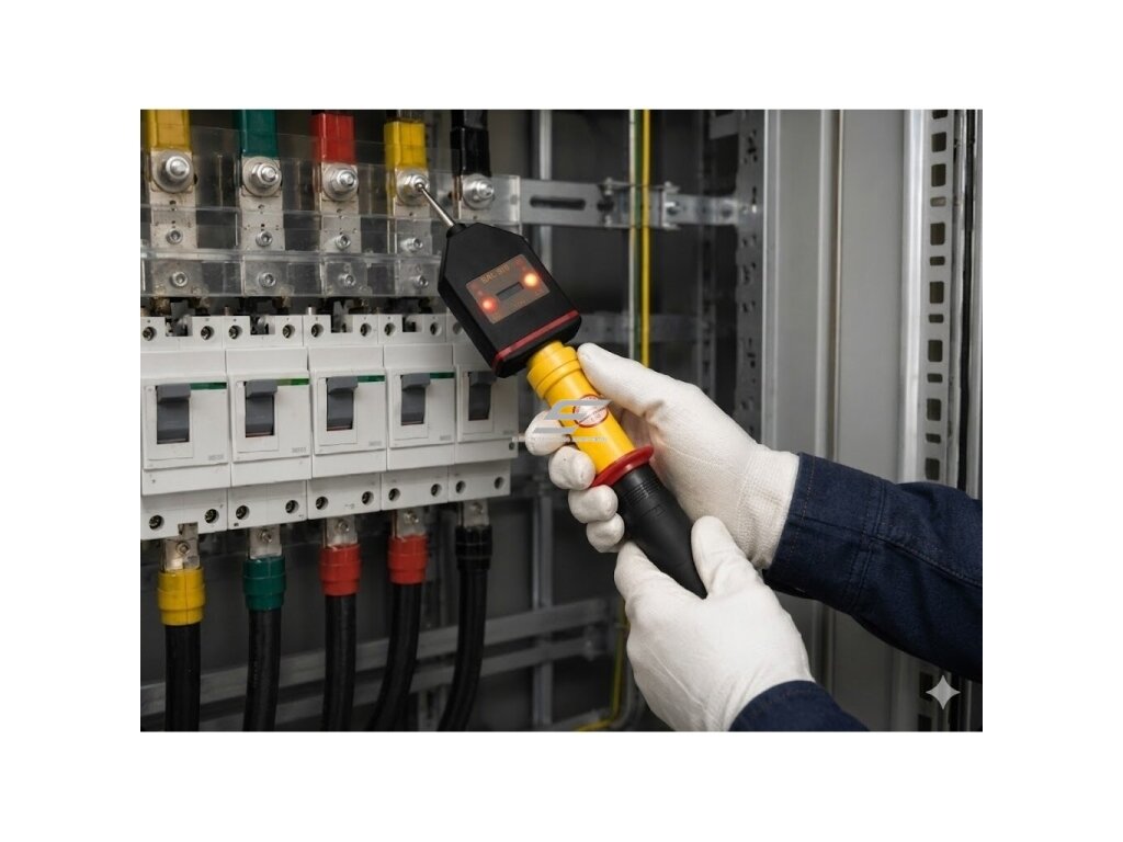 Aukštos įtampos indikatorius (testeris) | 10kV | rankinis elektroskopas | su integruotu AC generatoriumi 3 Aukštos įtampos indikatorius (testeris) | 10kV | rankinis elektroskopas | su integruotu AC generatoriumi 3