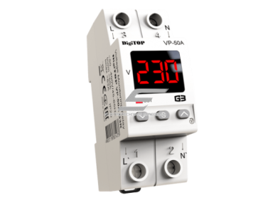 Modulinė | skaitmeninė įtampos kontrolės relė | 1F | 50A | DIN | DigiTOP | G3R | VP-50A | 4820118381473 Modulinė | skaitmeninė įtampos kontrolės relė | 1F | 50A | DIN | DigiTOP | G3R | VP-50A | 4820118381473