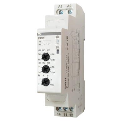Modular voltage control relay | 1-phase | 8A | 230VAC | DIN | Promfactor Baltic FRV11 Modular voltage control relay | 1-phase | 8A | 230VAC | DIN | Promfactor Baltic FRV11