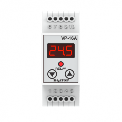 Modular | digital voltage control relay | 1P | 16A | VP-16A DigiTOP 1