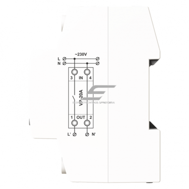 Modulārs | Digitālais sprieguma kontroles relejs | 1 fāze | 20A | VP-20A G3R DigiTOP 2 Modulārs | Digitālais sprieguma kontroles relejs | 1 fāze | 20A | VP-20A G3R DigiTOP 2