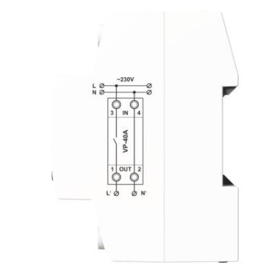 Modulārs | Digitālais sprieguma kontroles relejs | 1 fāze | 40A | VP-40A G3R DigiTOP 2 Modulārs | Digitālais sprieguma kontroles relejs | 1 fāze | 40A | VP-40A G3R DigiTOP 2