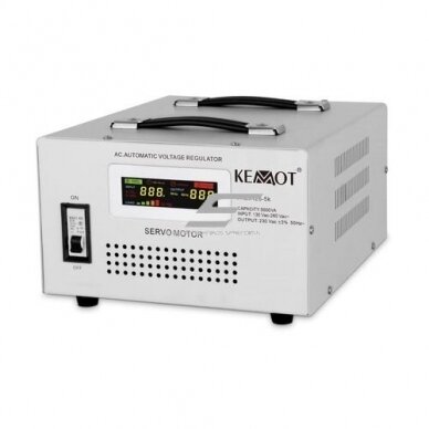 Voltage stabilizer | protection system for electrical network | 1-phase | 5000VA | KEMOT MSER 5000
