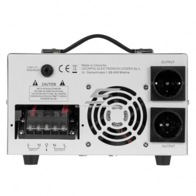Voltage stabilizer | protection system for electrical network | 1-phase | 5000VA | KEMOT MSER 5000 2 Voltage stabilizer | protection system for electrical network | 1-phase | 5000VA | KEMOT MSER 5000 2