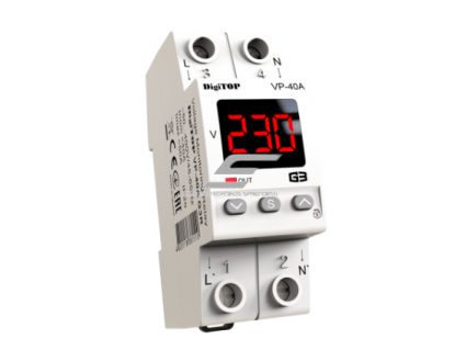 Modulinė | skaitmeninė įtampos kontrolės relė | 1F | 40A | DIN | DigiTOP | G3R | VP-40A | 4820118381510