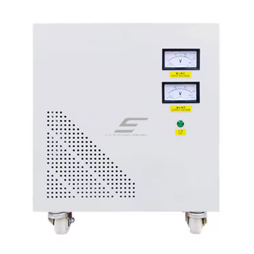 Ühefaasiline automaatne pingestabilisaator (servo) | elektripinge reguleerimine | 15 kVA | 220 V AC | digitaalne ekraan | KEAO BK seeria