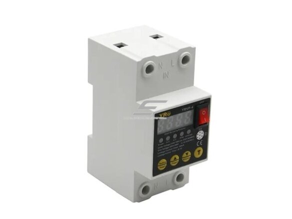 Modulinė | skaitmeninė įtampos kontrolės | apsaugos relė | 63A | 230V | DIN 1 Modulinė | skaitmeninė įtampos kontrolės | apsaugos relė | 63A | 230V | DIN 1