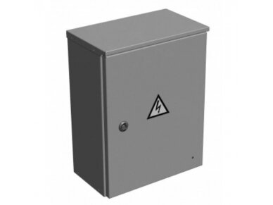 Trifazis | įvadinis elektros energijos skydas | 460x350x210mm | virštinkinis | cinkuotas plienas | IP44 | ĮEAS-301 Trifazis | įvadinis elektros energijos skydas | 460x350x210mm | virštinkinis | cinkuotas plienas | IP44 | ĮEAS-301