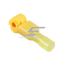 Insulated quick splice connector | yellow | 24A | 4.0-6.0 mm²