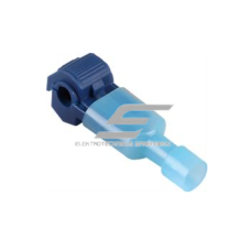 Izolēts ātrās savienošanas savienotājs | zils | 15A | 1,5–2,5 mm² Izolēts ātrās savienošanas savienotājs | zils | 15A | 1,5–2,5 mm²