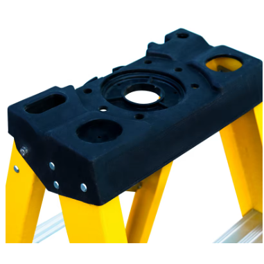 Insulated telescopic ladder | for electrical maintenance work | 2,7m | 150 kg | yellow 1 Insulated telescopic ladder | for electrical maintenance work | 2,7m | 150 kg | yellow 1