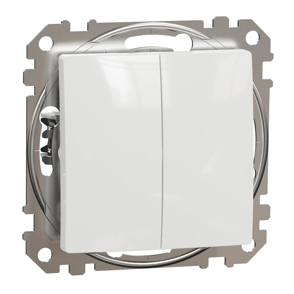 Lüliti | 2-klahviline | 10A | süvispaigaldusega | IP20 | valge | Sedna Design | Schneider Electric | SDD111105 Lüliti | 2-klahviline | 10A | süvispaigaldusega | IP20 | valge | Sedna Design | Schneider Electric | SDD111105