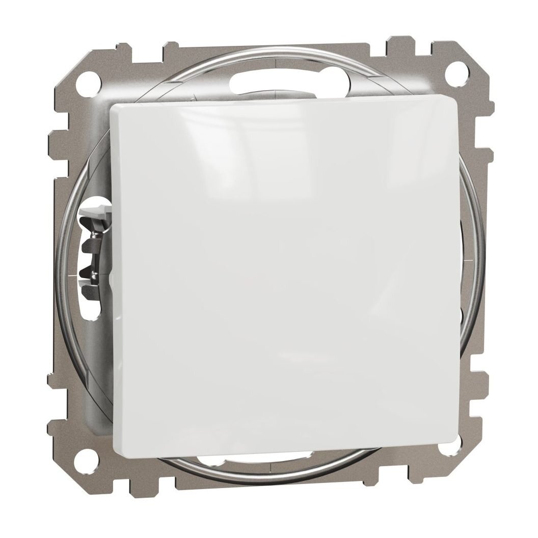 Łącznik jednobiegunowy | 1-klawiszowy | 10A | podtynkowy | IP20 | biały | Sedna Design | Schneider Electric | SDD111101