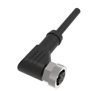 Savienojuma kabelis sensoram | devējam | M12 | 3 kontakti | 4A | 250VAC/DC | leņķa veida | 5m PVC kabelis | IP67 Savienojuma kabelis sensoram | devējam | M12 | 3 kontakti | 4A | 250VAC/DC | leņķa veida | 5m PVC kabelis | IP67
