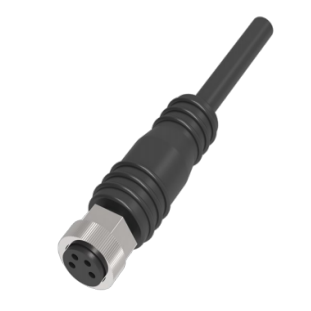 Savienojuma kabelis sensoram | devējam | M8 | 4 kontakti | 4A | 60VAC/DC | taisns | 5m PVC kabelis | IP67 Savienojuma kabelis sensoram | devējam | M8 | 4 kontakti | 4A | 60VAC/DC | taisns | 5m PVC kabelis | IP67
