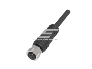 Jungties laidas jutikliui | davikliui | M8 | 3-pin | 4A | 60VAC/DC | tiesus | 2m PVC kabelis | IP67 Jungties laidas jutikliui | davikliui | M8 | 3-pin | 4A | 60VAC/DC | tiesus | 2m PVC kabelis | IP67