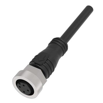 Savienojuma kabelis sensoram | devējam | M12 | 3 kontakti | 4A | 250VAC/DC | taisns | 5m PVC kabelis | IP67 Savienojuma kabelis sensoram | devējam | M12 | 3 kontakti | 4A | 250VAC/DC | taisns | 5m PVC kabelis | IP67