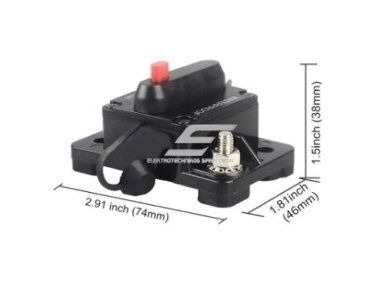 Jungiklis nuolatinės įtampos apsaugai 150A | 12-48VDC | DaierTek Jungiklis nuolatinės įtampos apsaugai 150A | 12-48VDC | DaierTek