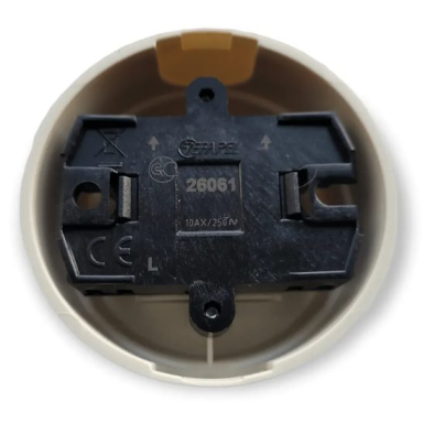 1-gang switch 10A | 230V | surface-mounted | plastic | retro style | white 1-gang switch 10A | 230V | surface-mounted | plastic | retro style | white