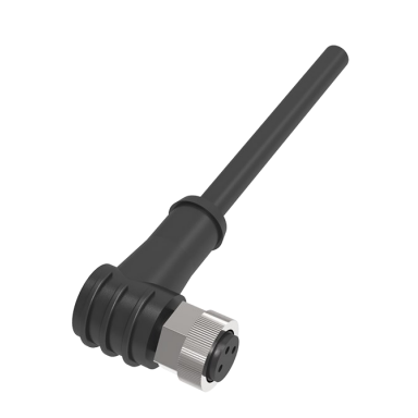 Savienojuma kabelis sensoram | devējam | M8 | 3 kontakti | 4A | 60VAC/DC | leņķa veida | 5m PVC kabelis | IP67 Savienojuma kabelis sensoram | devējam | M8 | 3 kontakti | 4A | 60VAC/DC | leņķa veida | 5m PVC kabelis | IP67