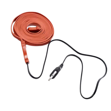 Strip heater | heating tape | 80W/m | 230V | up to +200°C | 15mm | 10m