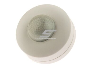 Judesio jutiklis | daviklis | 1200W | 110-240V | 48x36x20,5mm | 360° | 16m | IP20 | baltas | virštinkinis | 4919041465524 Judesio jutiklis | daviklis | 1200W | 110-240V | 48x36x20,5mm | 360° | 16m | IP20 | baltas | virštinkinis | 4919041465524