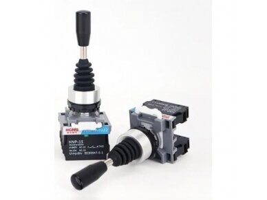 Vairalazdė | joystick | 4 krypčių | 10A | 400V | HNP-15 Vairalazdė | joystick | 4 krypčių | 10A | 400V | HNP-15