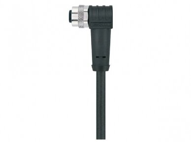 Jungties laidas jutikliui | davikliui | M12 | 4-pin | 90° jungtis | IP65 | L4-5m-W-PUR Jungties laidas jutikliui | davikliui | M12 | 4-pin | 90° jungtis | IP65 | L4-5m-W-PUR