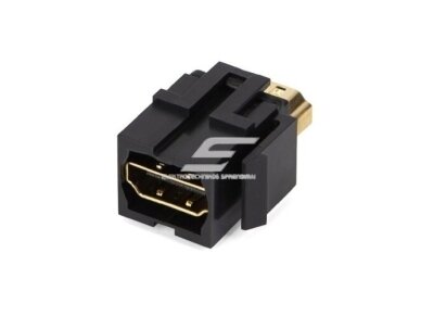 Modulinė jungtis | įmontuojama | 1xHDMI | keystone tipo | juoda | Bachmann |BA.918.041 Modulinė jungtis | įmontuojama | 1xHDMI | keystone tipo | juoda | Bachmann |BA.918.041