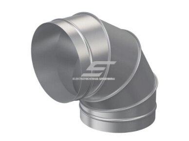 Jungtis ortakiui | alkūnė 90° | vėdinimo | ventiliacijos sistemoms | D150 | sidabrinė | cinkuoto plieno | 150JOA90 Jungtis ortakiui | alkūnė 90° | vėdinimo | ventiliacijos sistemoms | D150 | sidabrinė | cinkuoto plieno | 150JOA90