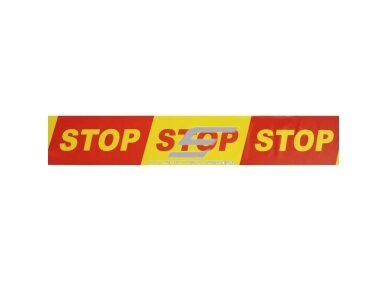 Įspėjamoji juosta "STOP" | 100mm | raudona/geltona | 4779039134029 Įspėjamoji juosta "STOP" | 100mm | raudona/geltona | 4779039134029