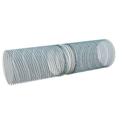 Duct connector | coupling | for ventilation systems | D200 | white | metal | 20MP 1